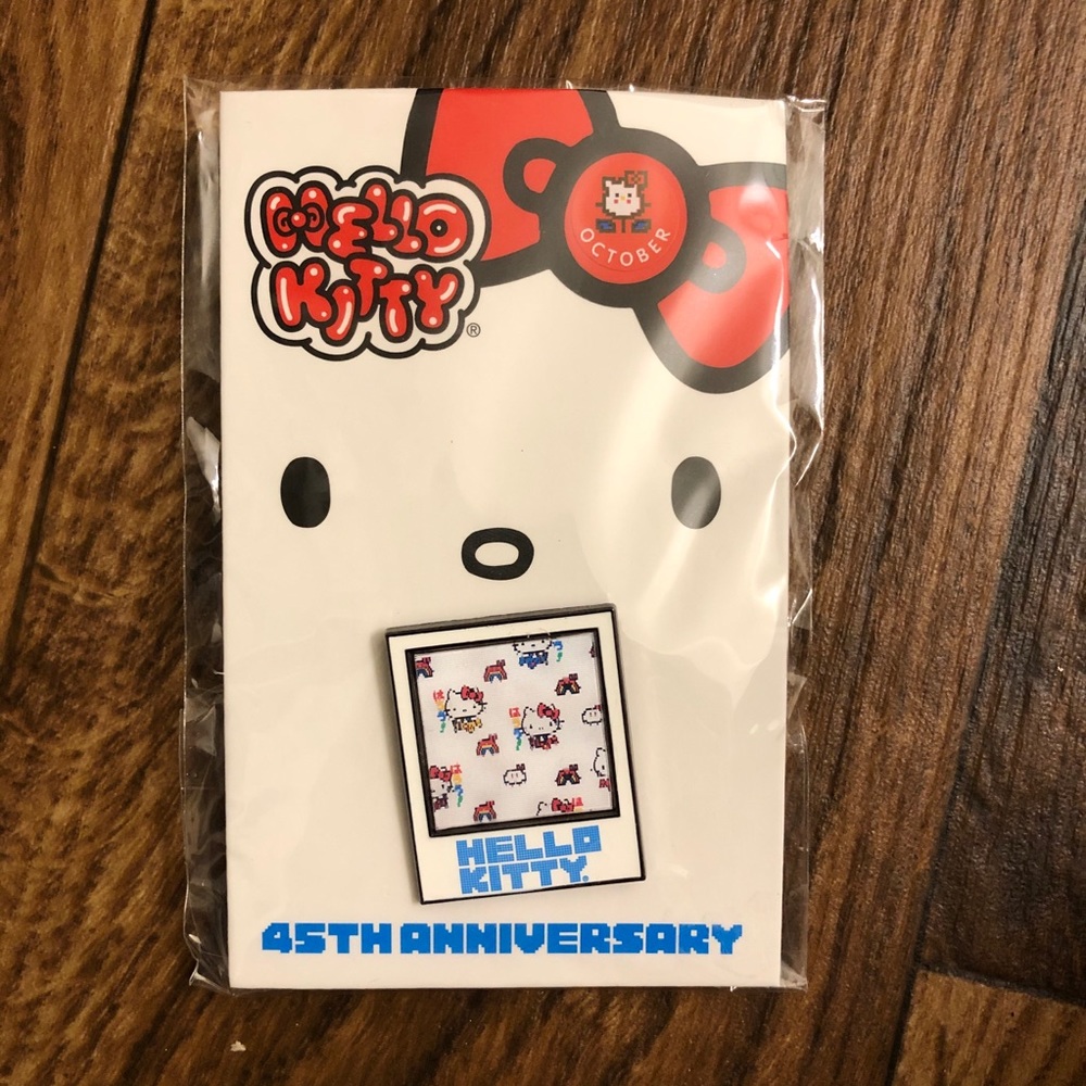 Hello Kitty 45th Anniversary Pin